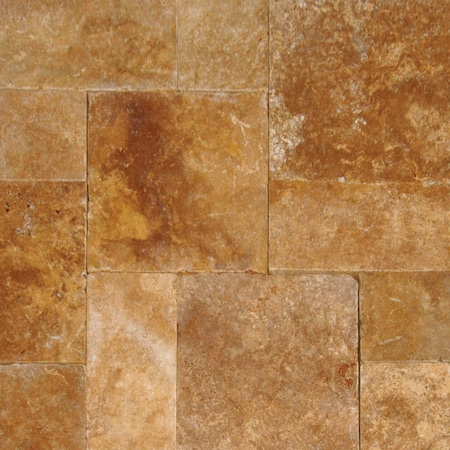 Msi Tuscany Riviera Travertine 16 Sq.  Ft.  Tumbled Paver Kits ZOR-LSC-0124